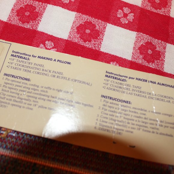 Tapestry Fabric Panel Merry Christmas From Noah & Friends 17.75" Sq Noahs Ark - Picture 10 of 12